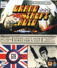 Grand Theft Auto Director's Cut Playstation  box art
